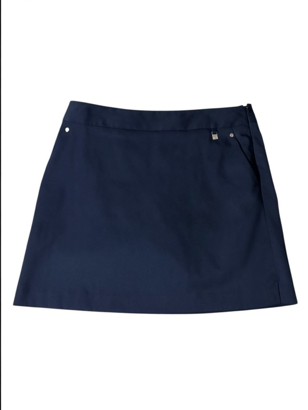 Cutter and Buck Golf Skirt Skort Athletic Tennis Navy Blue Size 12 CB Dry Tech